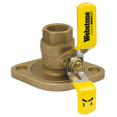 NIBCO Nibco h-41403hv webstone the isolator clean brass ball valve 3/4 inches ipsxrotating flange
