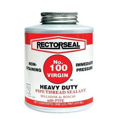 RECTORSEAL Rectorseal 22431 No. 100 Virgin Multi-Purpose Pipe Thread Sealant 1 Pt