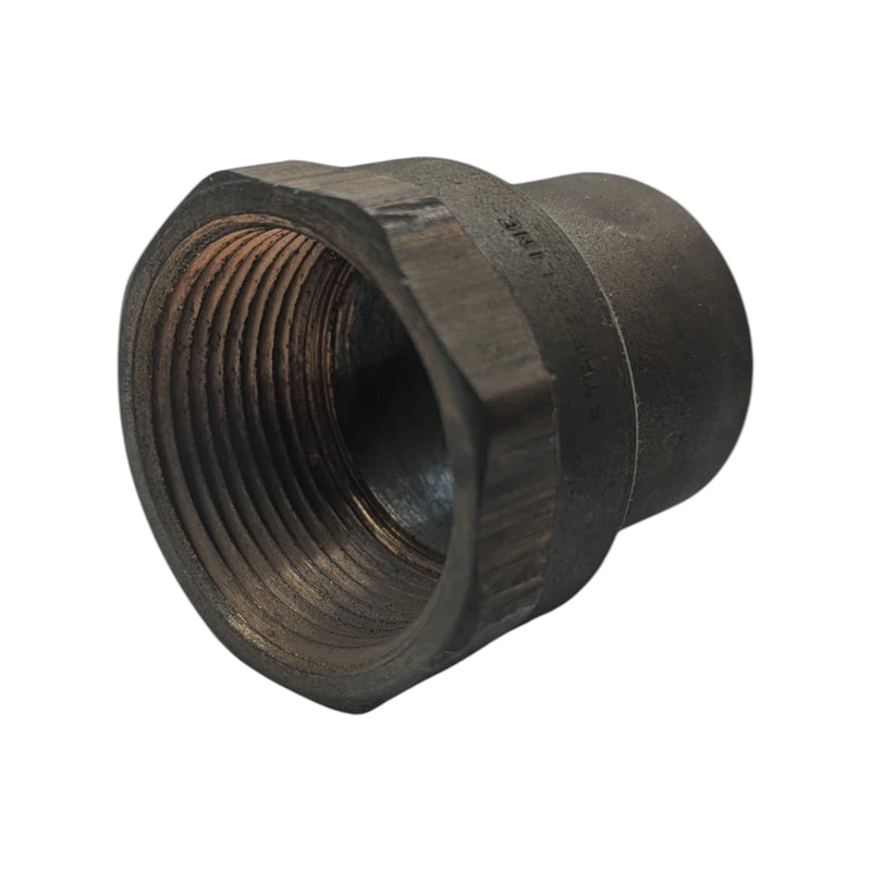 NDL INDUSTRIES Ndl Industries W1271 Wrot Copper Adapter 1 3/8 inches Solder to 1 1/4 inches Female Pipe Thread