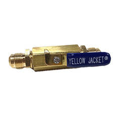 YELLOW JACKET Yellow Jacket 93838 Vacuum/Charging Ball Valve 1/2 Inch x 1/2 Inch