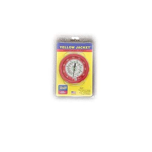 YELLOW JACKET Yellow Jacket 49517 3-1/2 inches liquid-filled manifold gauge (pack of 3 pcs)
