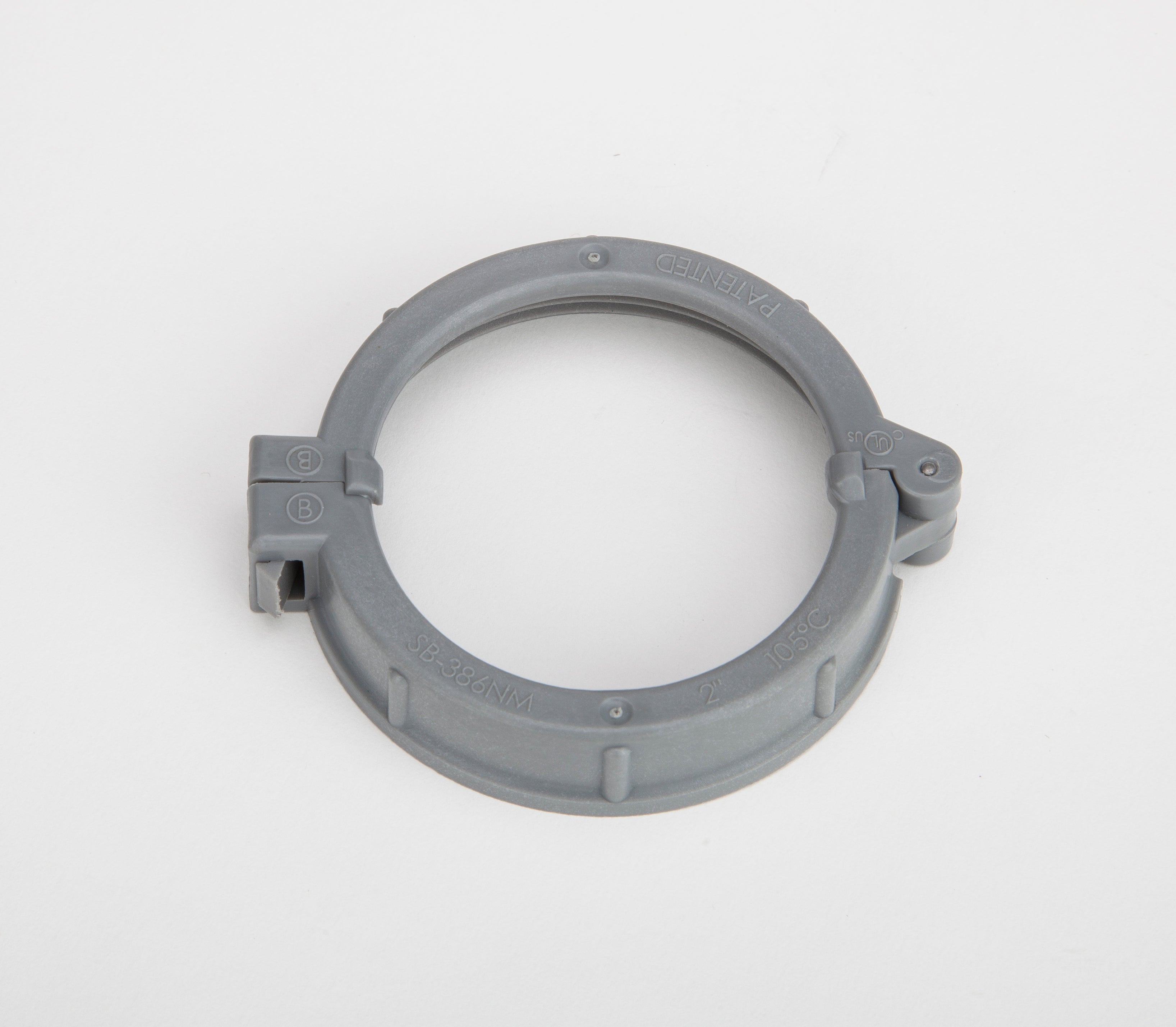 BRIDGEPORT FITTINGS Bridgeport Fittings SB-386NM Split Conduit Bushing Plastic Insulating 2 in.