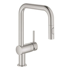 GROHE Grohe KKS-32319DC3 Minta Pull-Down Kitchen Faucet with Soap Dispenser