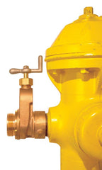 DIXON VALVE & COUPLING Dixon Valve & Coupling HGV250F Single Hydrant Gate Valve With Speed Handle 175 PSI 2-1/2 Inch