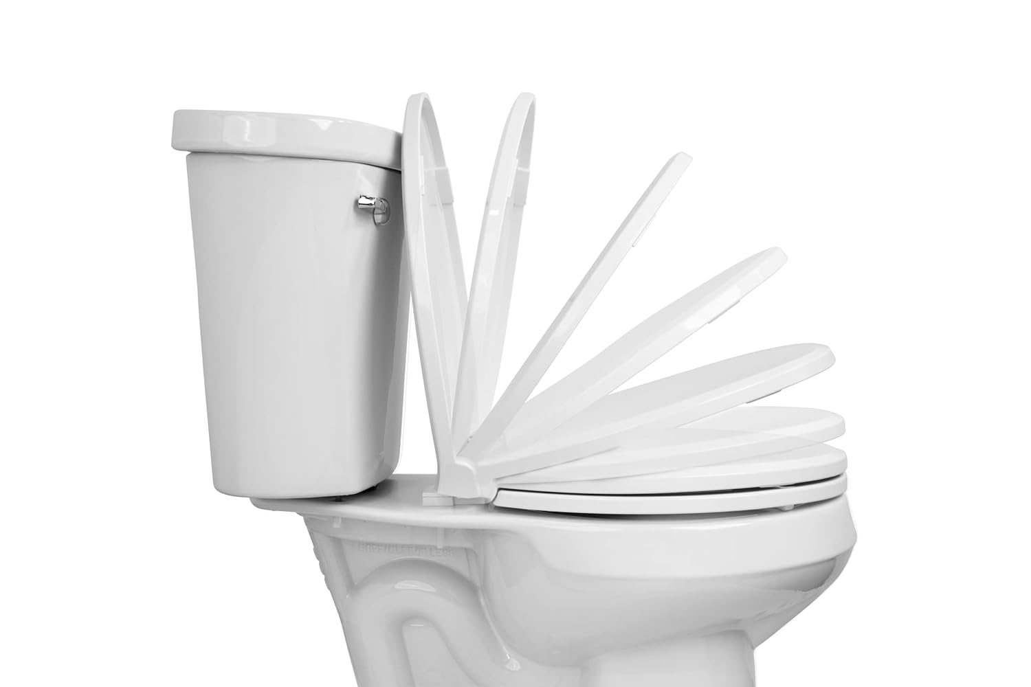 CENTOCO Centoco 900SC-001 slow close soft close elongated molded wood toilet seat with Centocore technology