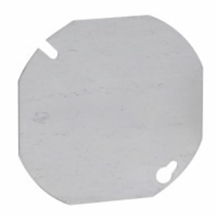 EATON Eaton TP322 Octagon Box Cover 4 inch Blank Steel Flat Blank Octagon Shape