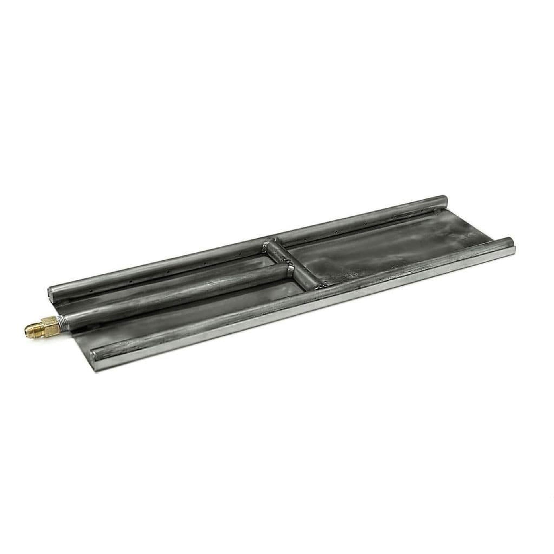 GRAND CANYON Grand Canyon GLASSBRN-18/12-H-SS 18 inch H-style contemporary vented natural gas burner
