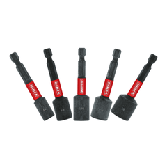 DIABLO Diablo DNTSL-S5 Magnetic Nut Setter Assorted Pack 2-9/16 Inch Length 5 Piece Pack