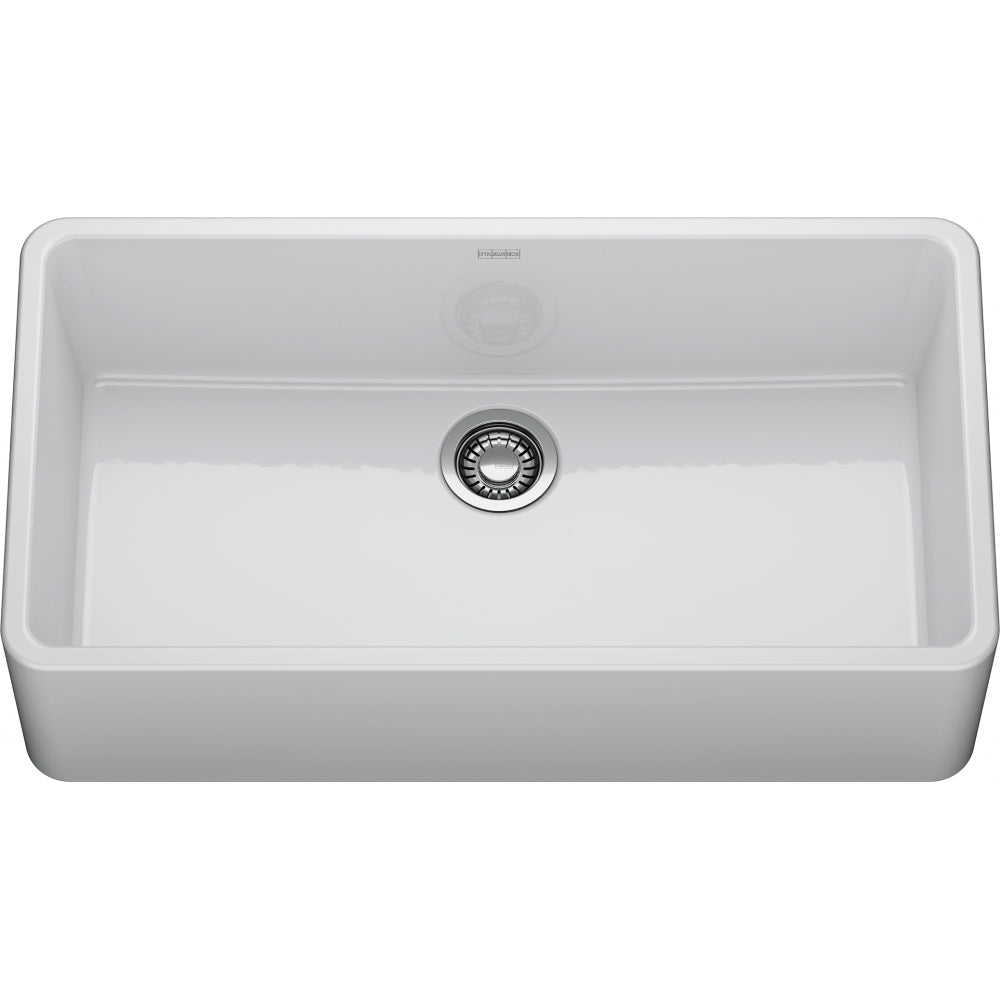FRANKE Franke CRK71036-GWH Ceranova Apron Front Sink 36-in. x 19-in.