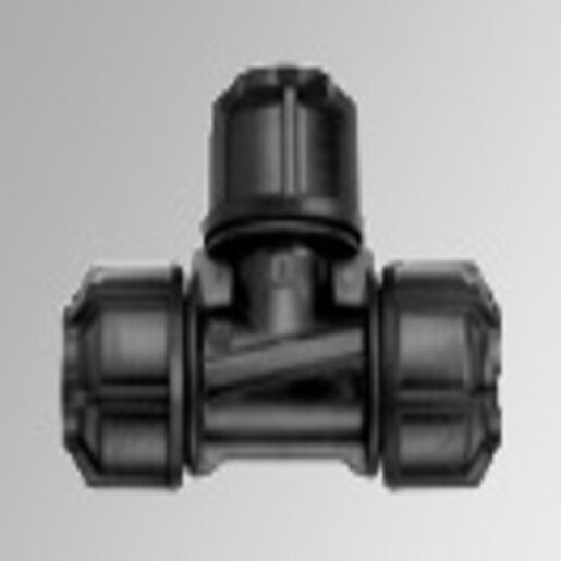 HARCO Harco 75-351444 Philmac Compression 3G Service Tee 1 in. Compression x Compression x FIPT 90 Degree