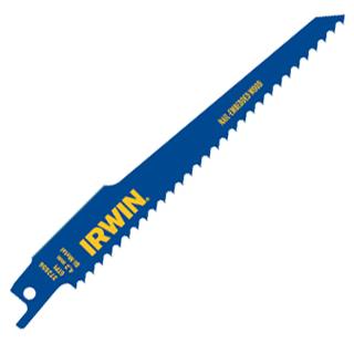 IRWIN Irwin 25832759 Nail Embedded Wood Cutting Reciprocating Blades 12inch 6 TPI
