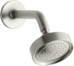 KOHLER Kohler K-14418-BN Purist single-function showerhead, arm and flange 5-1/2 inch