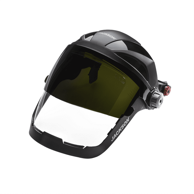 JACKSON SAFETY Jackson Safety 14238 Quad™ 500 Face Shield Universal-Adapter Anti-Fog
