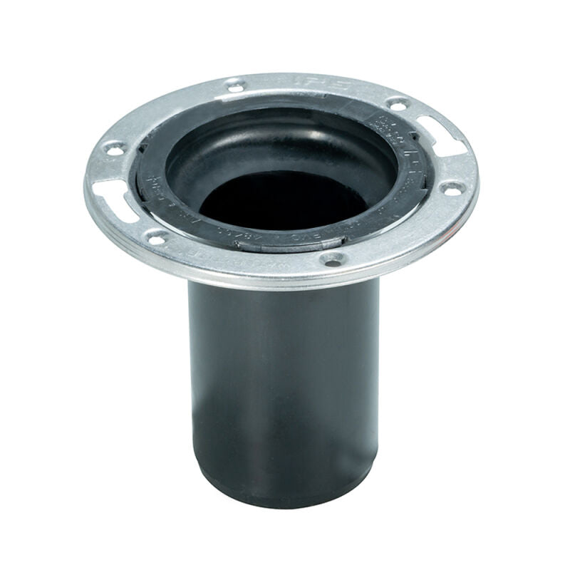 IPS Ips 86148 Water-Tite ABS long pattern closet flange without knockout 3 inch spigot