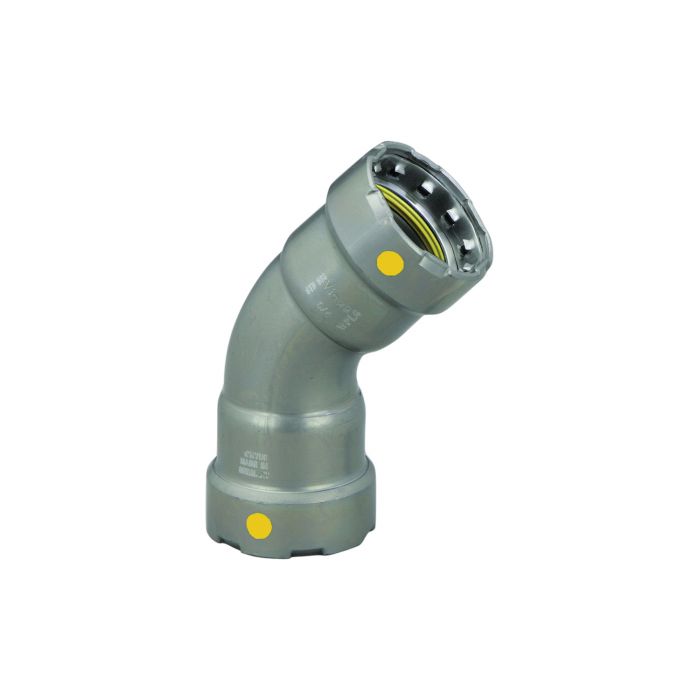 MEGAPRESS Megapress 25251 45 deg elbow pipe 1-1/2in