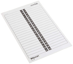 LEVITON Leviton LSTIK circuit identification sticker 4-3/4 in H x 9-1/8 in W LSTK4