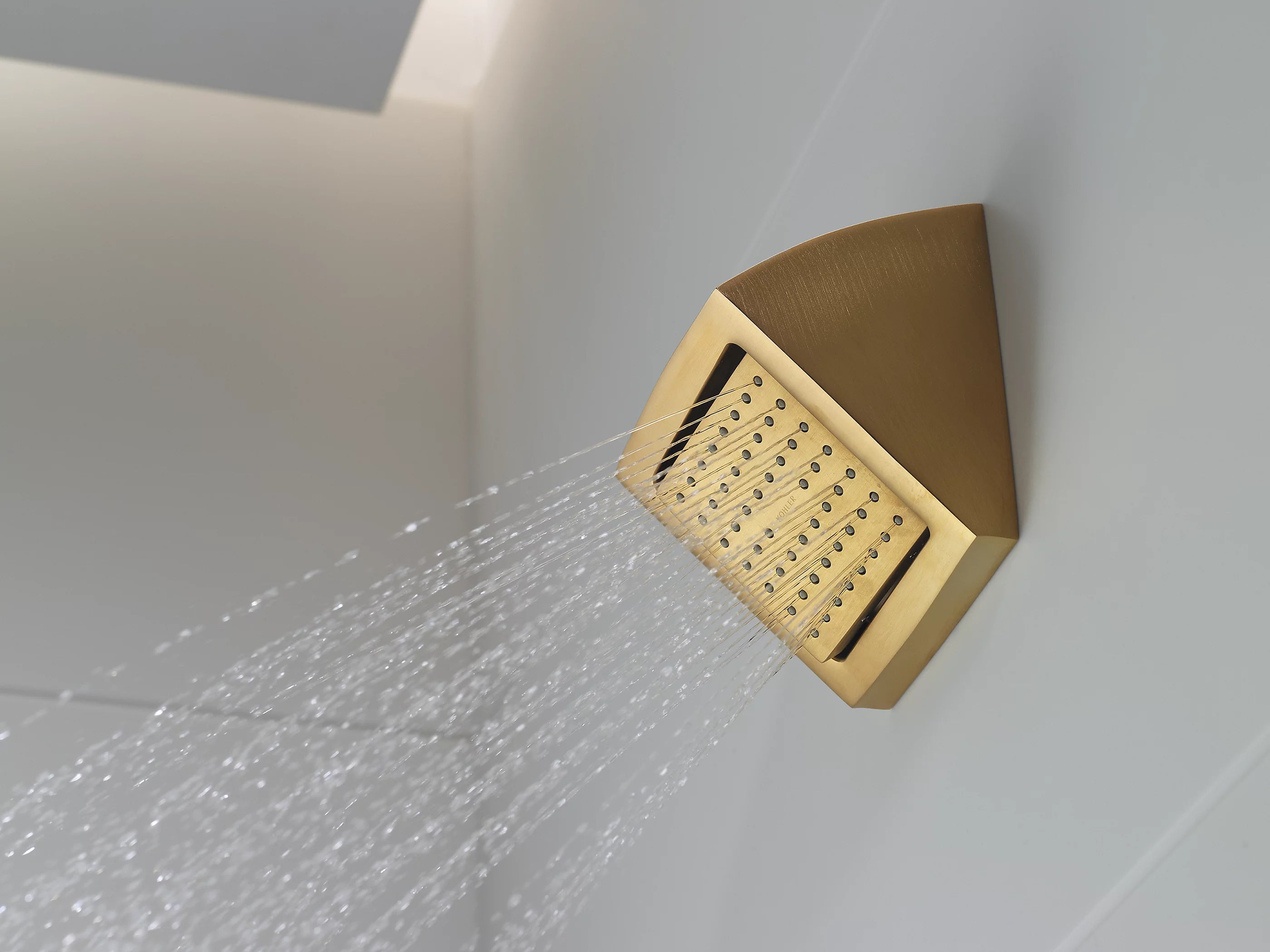 KOHLER Kohler K-8022-CP WaterTile Square Single-Function Showerhead 2.2 GPM 54-Nozzle