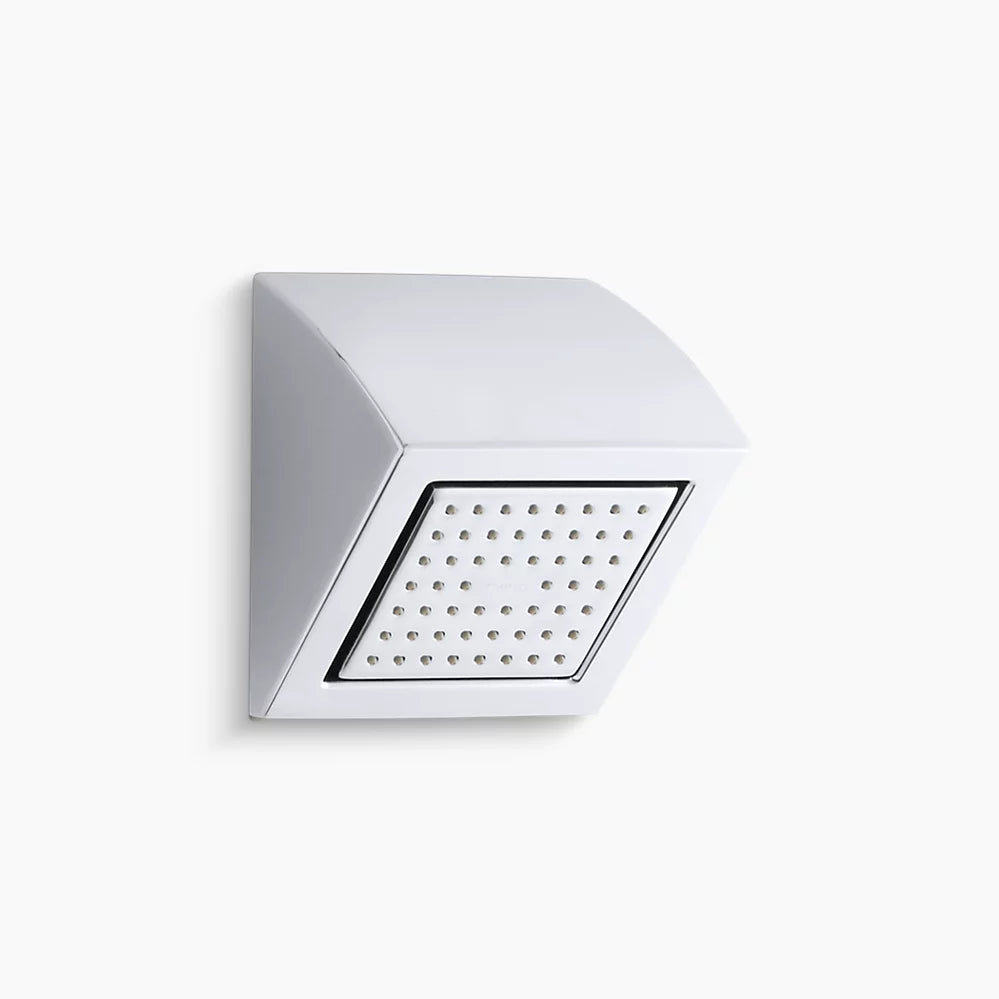 KOHLER Kohler K-8022-CP WaterTile Square Single-Function Showerhead 2.2 GPM 54-Nozzle