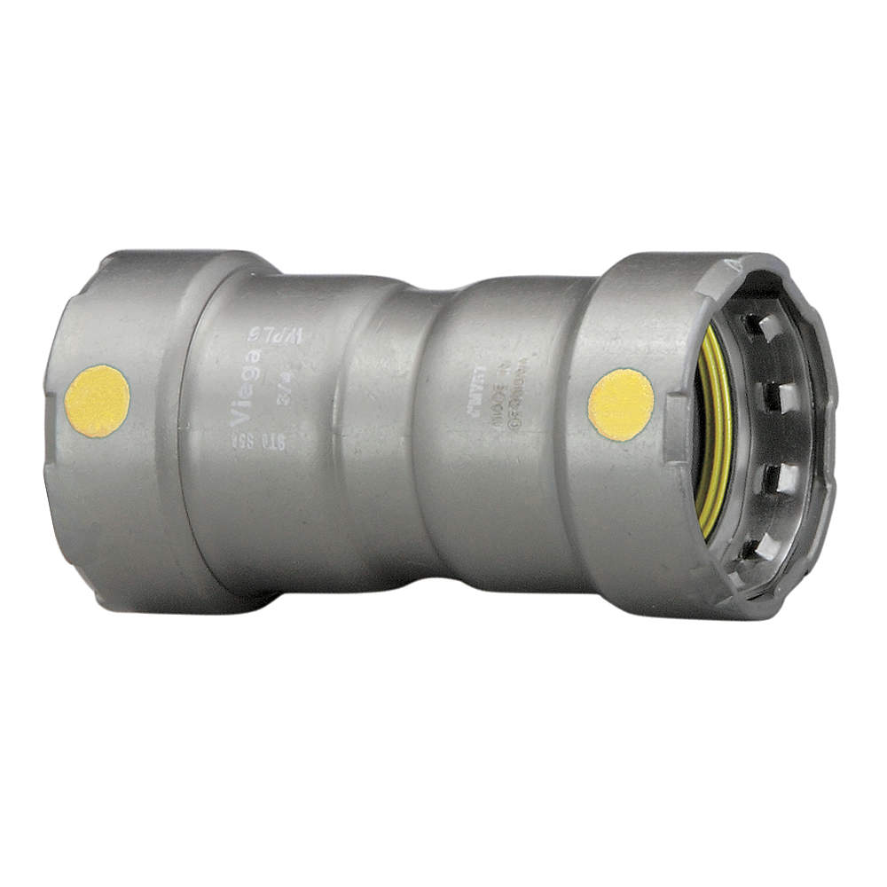 MEGAPRESS Megapress 25016 Coupling Pipe 1-1/4in Press Carbon Steel With Stop Gas