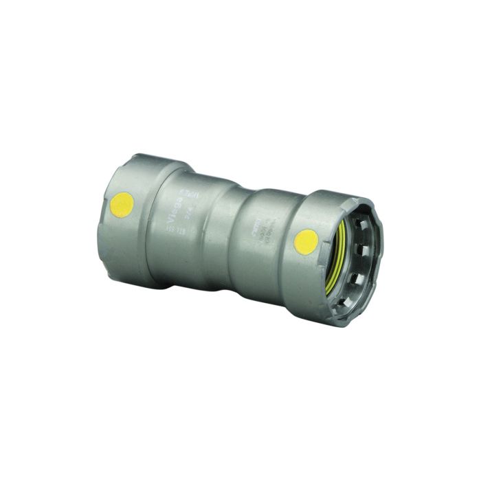 MEGAPRESS Megapress 25016 Coupling Pipe 1-1/4in Press Carbon Steel With Stop Gas