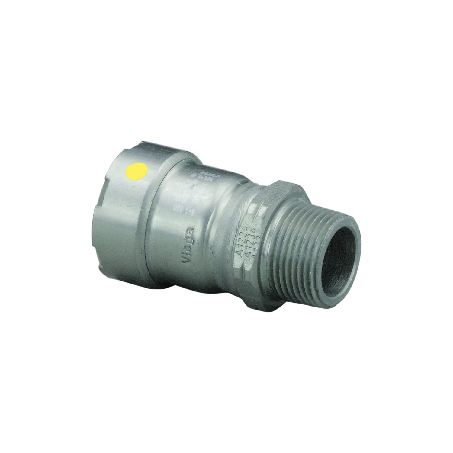 MEGAPRESS Megapress 25106 Adapter Pipe 3/4in Press x MNPT Carbon Steel