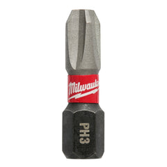 MILWAUKEE Milwaukee 48-32-4413 shockwave #3 phillips 1 in. insert impact screwdriver bit (2-pack)