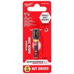 MILWAUKEE Milwaukee 49-66-4503 shockwave 5/16 in. x 1-7/8 in. power impact nutdriver