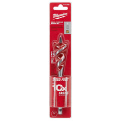 MILWAUKEE Milwaukee 48-13-0088 Speed Feed Wood Auger Bit 1 inch x 6 inch