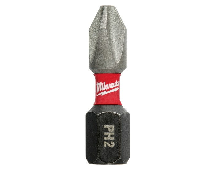 MILWAUKEE Milwaukee 48-32-4601 Shockwave #2 Phillips 1 In. Insert Impact Screwdriver Bit (5-Pack)