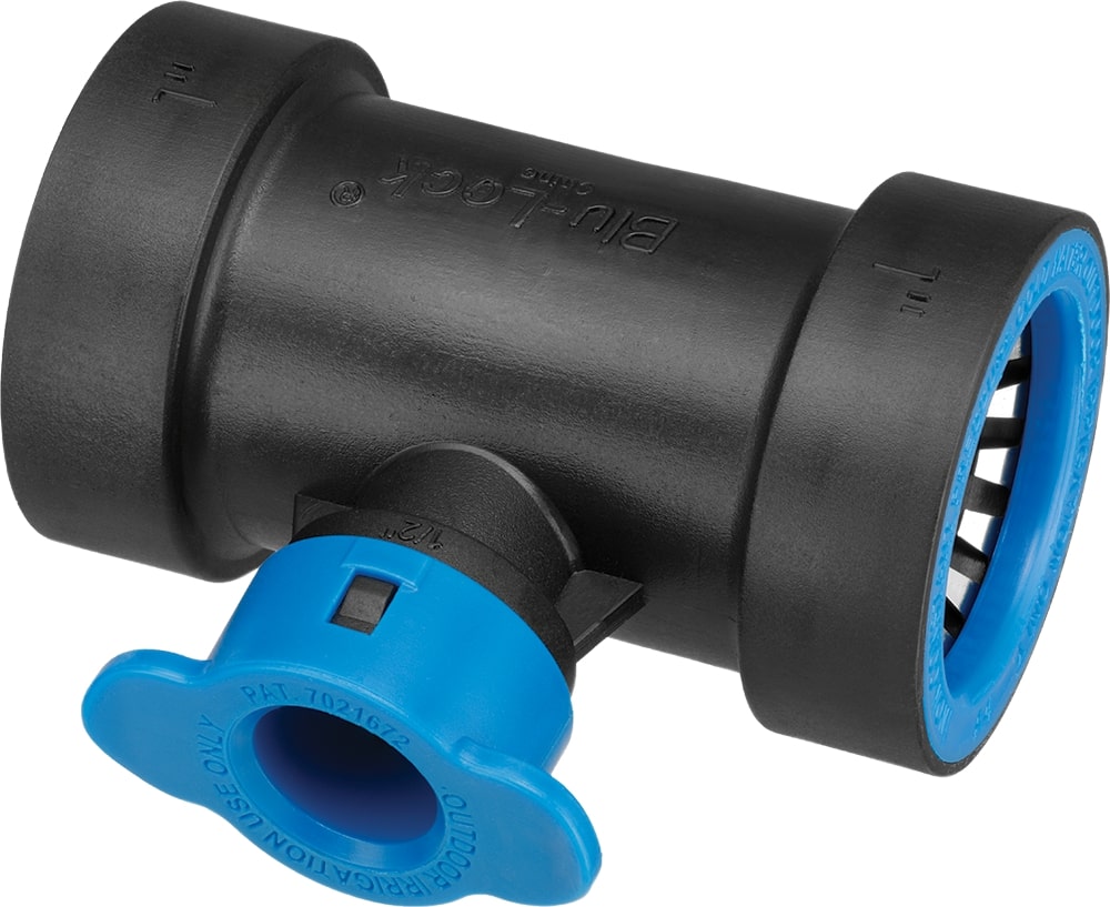 ORBIT Orbit 37672 Side Outlet Tee 1 inches BL x 1 inches BL x 1/2 inches BL