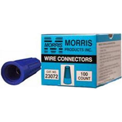 MORRIS PRODUCTS Morris Products 23072 Screw-On Wire Connectors P2 Boxed 100 Pack