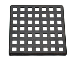 MOUNTAIN PLUMBING Mountain Plumbing MT607/BN Mountain Re-Vive Select Series Squares Shower Grid 4 inch square