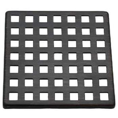 MOUNTAIN PLUMBING Mountain Plumbing MT607/BN Mountain Re-Vive Select Series Squares Shower Grid 4 inch square