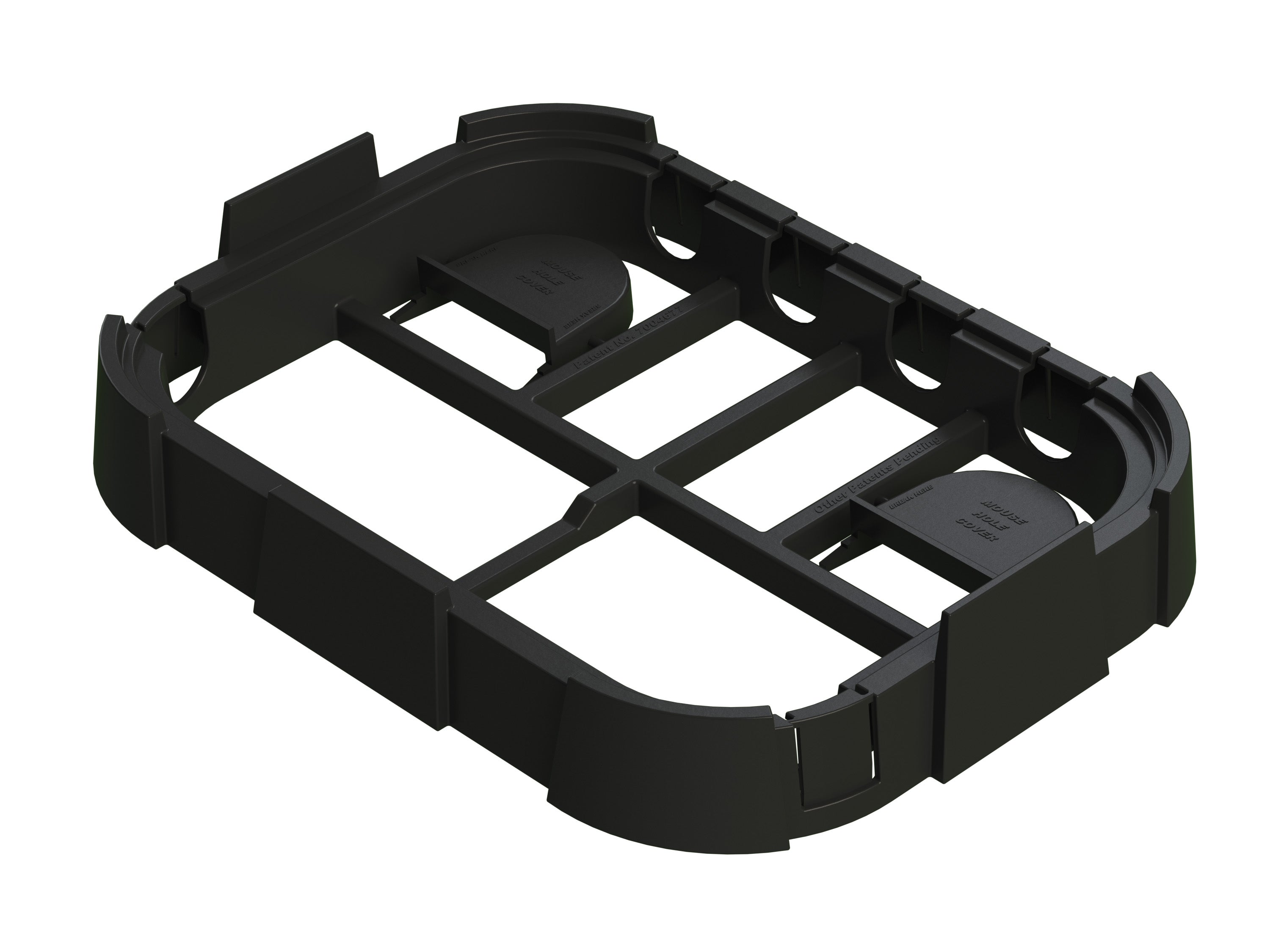 ORBIT Orbit 53230 Sprinkler Valve Box Platform with Removable Pipe Windows Rectangular