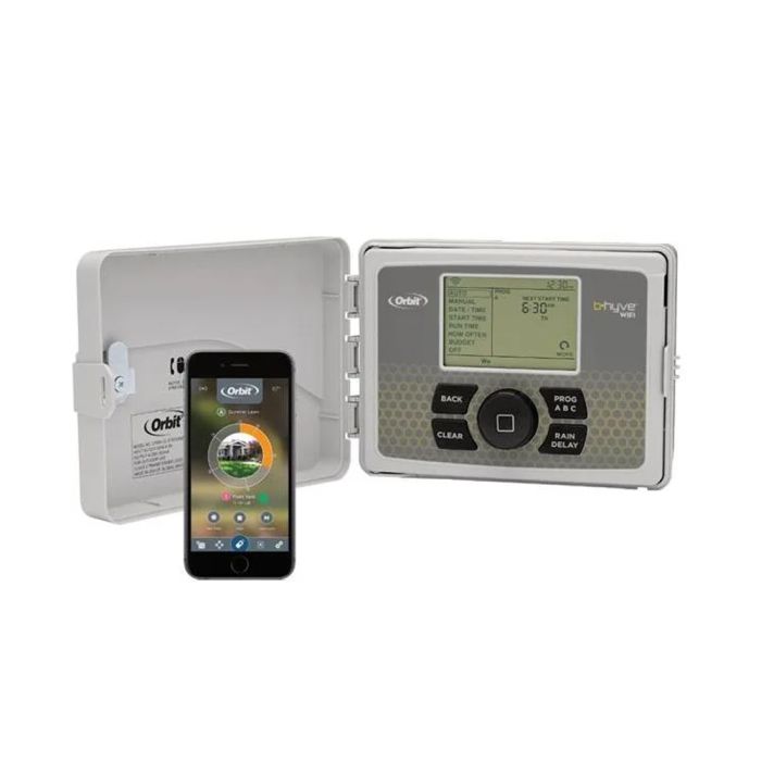 ORBIT Orbit 57950 B-hyve Smart Indoor/Outdoor 12-Station WiFi Sprinkler System Controller