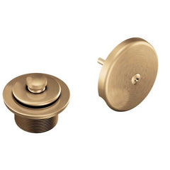 MOEN Moen T90331BZG Push-n-lock Tub Drain Kit 1-1/2 inches Threads