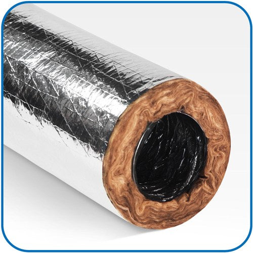 QUIETFLEX Quietflex 830C R4.2 Rip-Stop Silver Flex 8 inches 25ft Box