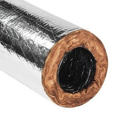 QUIETFLEX Quietflex 670C Rip Stop Insulated Flexible Duct 6 in ID x 25 ft L