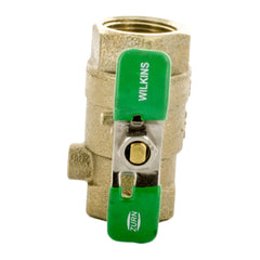 WILKINS Wilkins 1-850TXL 1 in. Lead-Free Bronze FNPT x FNPT Tapped Full Port Ball Valve