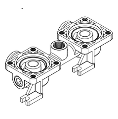 WILLOUGHBY Willoughby 980415 Dual Temp Base Assembly With Inserts