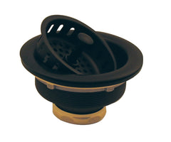 WESTBRASS Westbrass D214-62 Post Style Large Kitchen Basket Strainer 3-1/2 inch