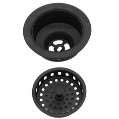 WESTBRASS Westbrass D214-62 Post Style Large Kitchen Basket Strainer 3-1/2 inch