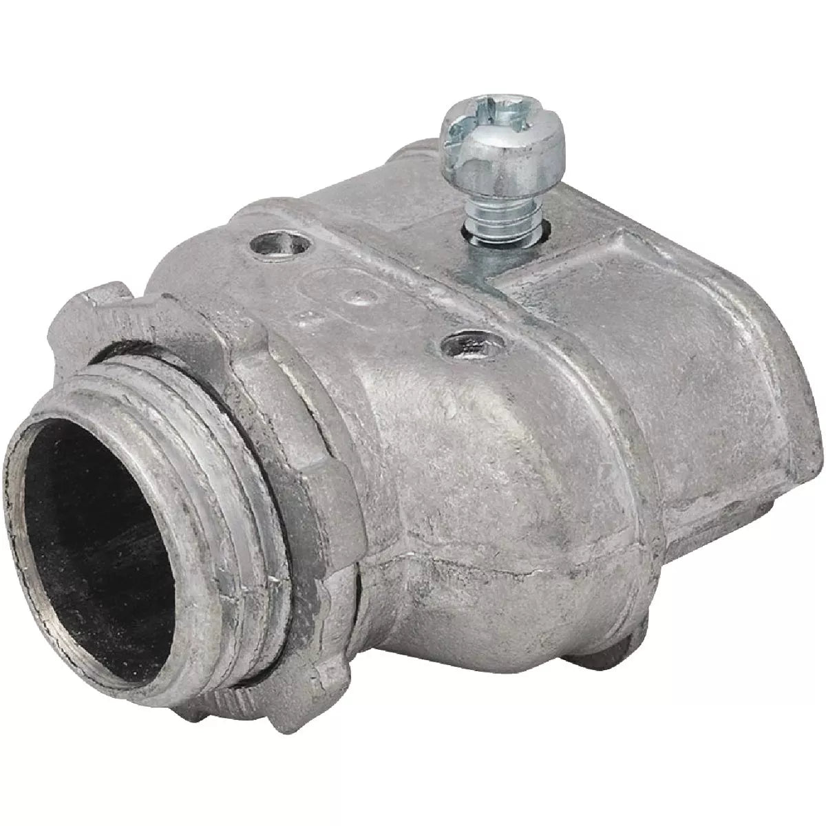 SOUTHWIRE Southwire L158 Madison Electric 3/8 in. Set Screw Armored Cable Duplex Connector (25-Pack)