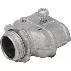 SOUTHWIRE Southwire L158 Madison Electric 3/8 in. Set Screw Armored Cable Duplex Connector (25-Pack)
