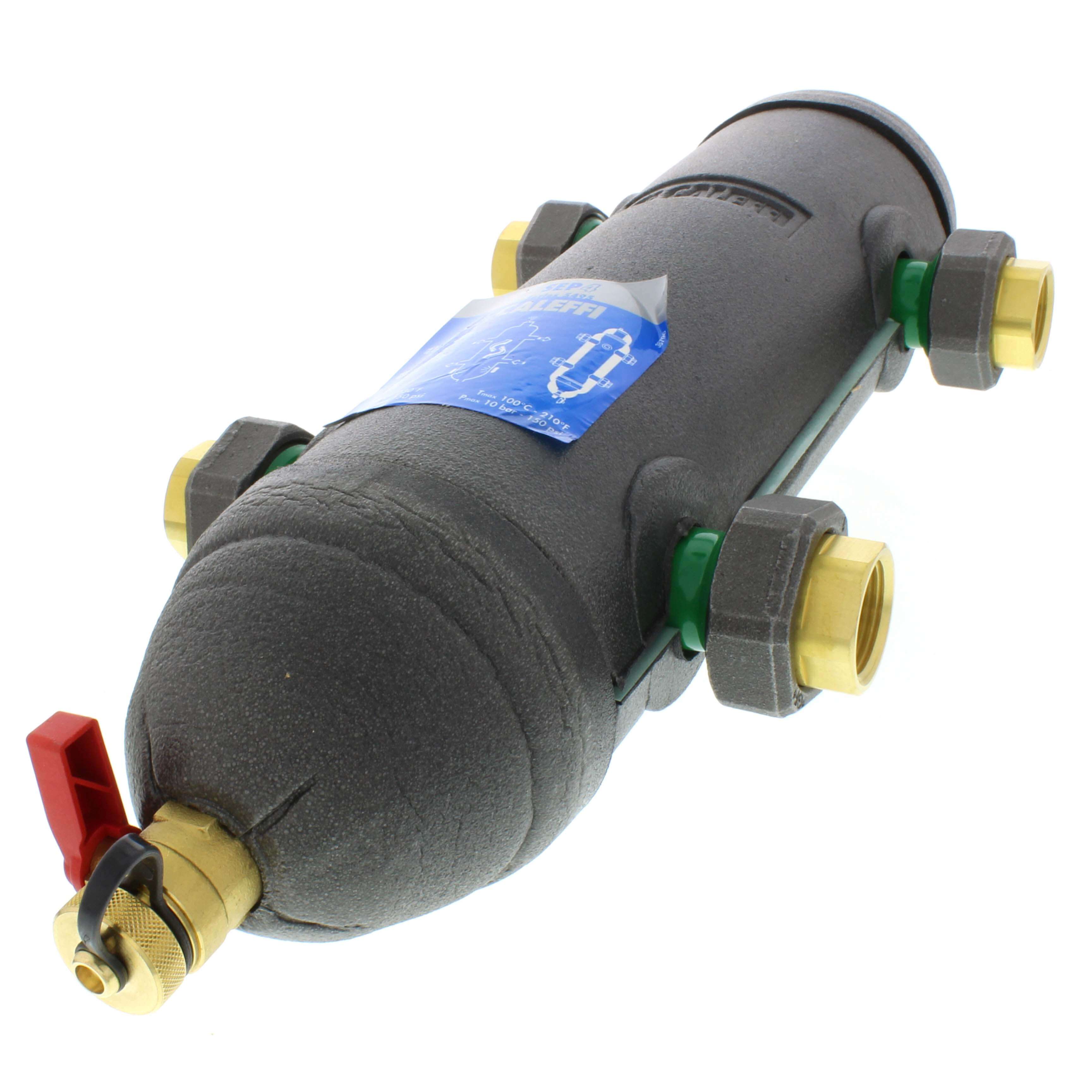 CALEFFI Caleffi 549568A SEP4 4-in-1 air, dirt, hydro & magnet hydraulic separator 1-1/2 inches press NA10796