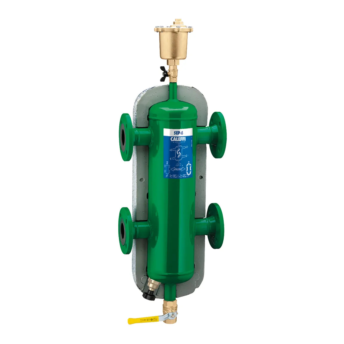 CALEFFI Caleffi NA549052AM SEP4 flanged 4-in-1 hydraulic separator (ASME & CRN) 2 inch