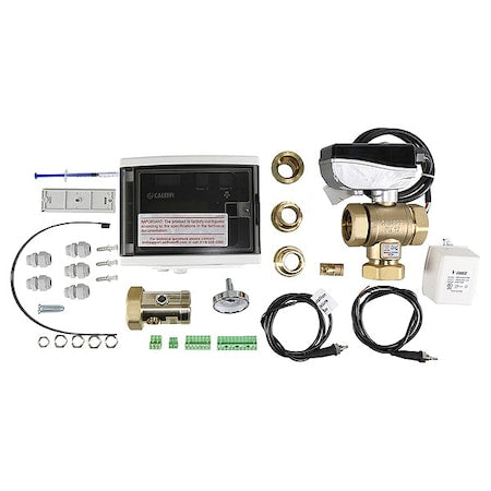 CALEFFI Caleffi 600064A legiomix electronic mixing valve 1 inches male npt 24 vac-50/60 hz-6 va