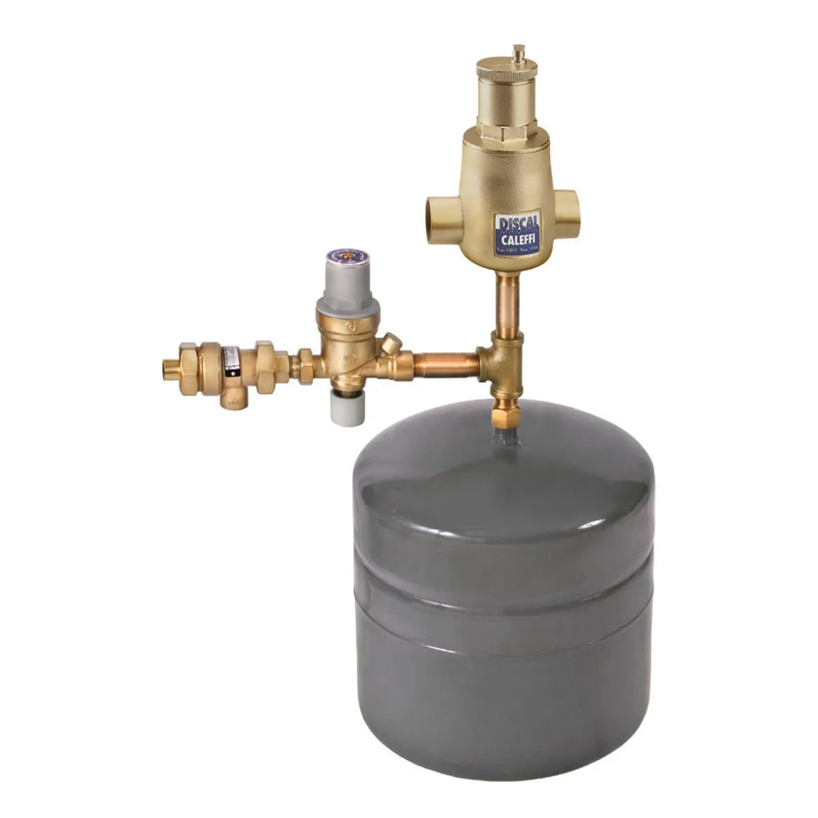 CALEFFI Caleffi NA553362 Boiler Trim Kit w/ AutoFill & Backflow & 1 inches Threaded Air Separator & 4.4 Gal. Expansion Tank