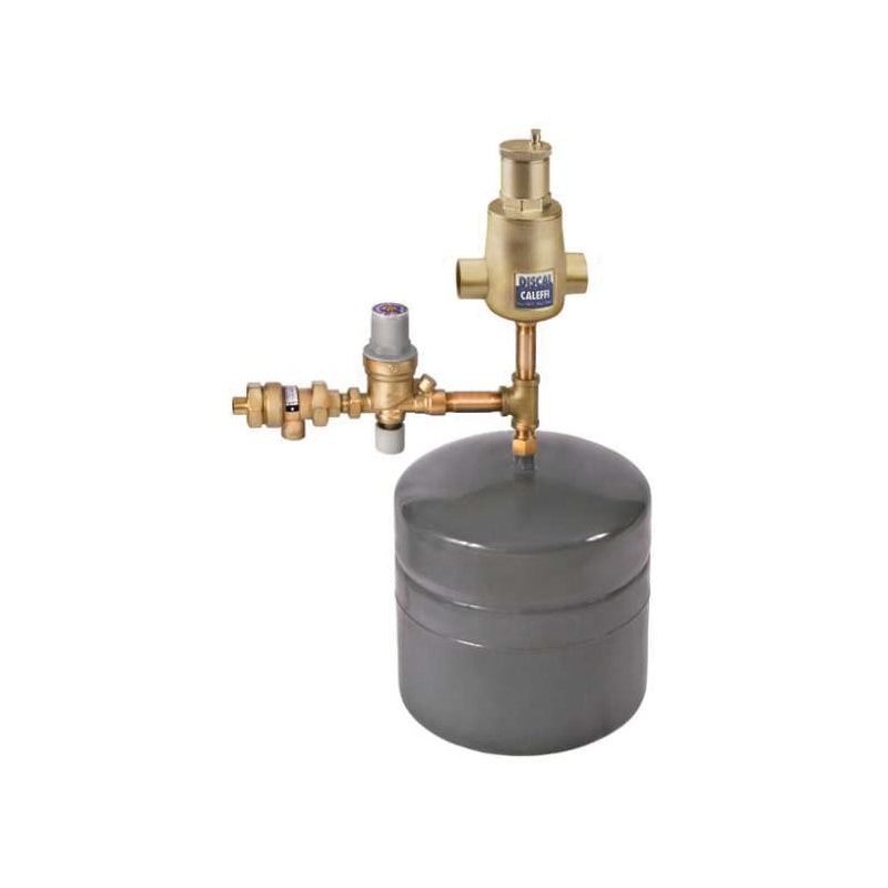 CALEFFI Caleffi NA553362 Boiler Trim Kit w/ AutoFill & Backflow & 1 inches Threaded Air Separator & 4.4 Gal. Expansion Tank