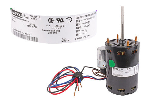 CARRIER Carrier HC30CK241 Motor 2 Spd Induce Draft 115V 2 Speed CCW